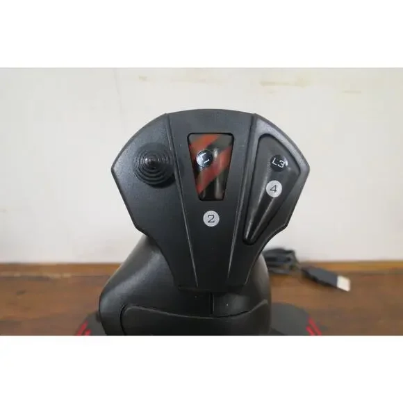 Thrustmaster Joystick T.Flight Stick X Flight Simulators PC & PS3 W/ 2 PS3 Games - Picture 8 of 16